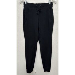 Yogalicious Lux Avenue Jogger Sweatpants Lounge Drawstring Black XS Athleisure